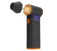 Kznifmk Ventilador X3-M Mejorado, Potente Soplador de Aire, Velocidad del Viento Ajustable de 130 000 RPM, 52 M/S MáX., Motor Sin Escobillas (8000 MAh)