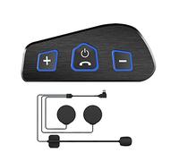 Kznifmk Z18 de Motocicleta Auriculares Bluetooth BT5.2 IP67 1100Mah EstéReo CancelacióN de Ruido Auriculares para Ciclismo con MicróFono Fijo