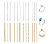 Kzouenzu Ajustador De Tamaño De Anillo Set, 24 Pcs Ajustador De Anillos Invisible En Espiral, 4 Tamaños Reductor Anillo Transparente, Se Ajusta A Casi Cualquier Tamaño De