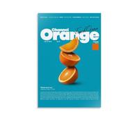 KZXBOCXHV Póster de Frank Ocean Channel naranja, arte de pared para el hogar, impresión en lienzo para el hogar, gimnasio, oficina, dormitorio, decorativo, retro, decoración de pared, 20 x 30 cm