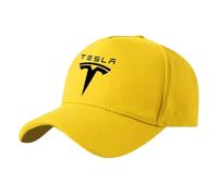 KZXCFDE Gorra de béisbol, para Tesla Model S Model X Model 3 Model Y, Logotipo, Transpirable, para Correr y Viajar,D-均码
