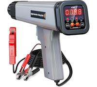 KZYEE KT60 Digital Timing Light, 12V Pistola Estroboscópica de pistola de luz de Encendido, Lámpara Estroboscópica para Motores de Gasolina de 2 y 4 Tiempos, para coche barco vapor motocicleta