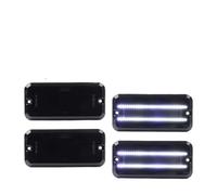 KZZYPJ Intermitente Lateral Para Para G10 Para G20 Para G30 Para P20 Para P30 1985 1986 1987-1995 Luces Señal Giro Delanteras Y Traseras Con LED(4x Smoked Lens)