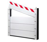 L 2.18m x H 120cm Barrera Contra Inundaciones, Barrera Anti Inundaciones, Barrera MóVil de ProteccióN Contra Inundaciones en Puertas, Alto Puerta de Garaje Kit Umbral Barrera InundacióN