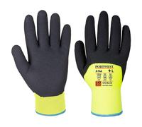 (L (9)-Amarillo)Guantes de invierno árticos Portwest A146