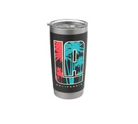 L.A. California Vaso térmico de acero inoxidable de doble pared