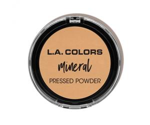 L.A. Colors - Mineral Pressed Powder Polvos de maquillaje 7.5 g SOFT HONEY