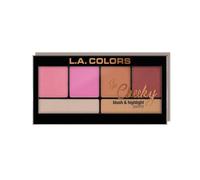 L.A. COLORS So Cheeky Blush & Highlighter - Pink & Playful