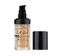 L.A. Girl Base de Maquillaje Pro Coverage Illuminating, Natural, 28 Mililitro