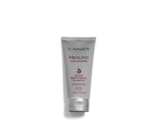 L’ANZA Healing ColorCare Champú Abrillantador y Reparador para Tinte de Pelo y Cabello Plateado, Gris, Blanco, Rubio o con Reflejos para una Mayor Belleza y Brillo, 50 ml