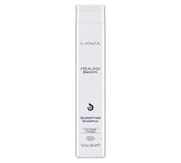 L’ANZA Healing Smooth Champú de Pelo Abrillantador Antiencrespamiento para Nutrir y Reparar el Cabello con Queratina y Efecto Suave y Belleza, 300 ml