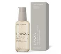L’ANZA Keratin Healing Oil Aceite de Tratamiento Reparador del Pelo y el Cuero Cabelludo Dañado por la Sequedad con Queratina, Complejo Phyto IV, y Triple Protección UV, 180 ml