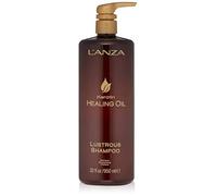 L’ANZA Keratin Healing Oil Champú Reparador para Cabello Dañado con Efecto Brillo y Belleza sin Sulfatos, sin Parabenos, sin Gluten, 950 ml