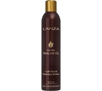 L’ANZA Keratin Healing Oil Laca en Spray Abrillantadora para Pelo con Efecto Volumen y Flexibilidad Antiencrespamiento, con Queratina, Flor de Abisinia y Açai, 350 ml