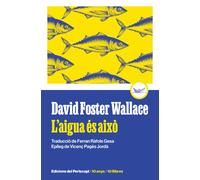 L'aigua és això (Edició Commemorativa) | David Foster Wallace, Ferran Ràfols Gesa, Vicenç Pagès Jordà