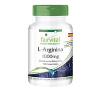 L-Arginina 1000mg - En forma de HCl - 1000mg de Arginina pura por Comprimido - 100 Comprimidos - Calidad Alemana