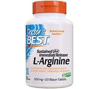 L-Arginina - Liberación sostenida + inmediata, 500 mg - 120 comprimidos