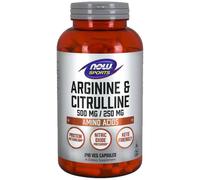 Now Foods Arginine 500mg & Citrulline 250mg - Amino Acids