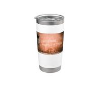 L’ARTE È MORTA VENEZIA È LA SUA TOMBA - VENICE ITALY VENEDIG Vaso térmico de acero inoxidable de doble pared