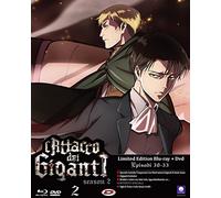 L' Attacco Dei Giganti - Stagione 02 #02 (Eps 30-33) (Ldt Ed) (Blu-Ray+Dvd) [Blu-ray]