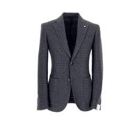 L.B.M. 1911 - Blazer de Lana Pata de Gallo Gris - Jackets - Hombre - Gris - L -