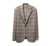 L.B.M. 1911 - L.b.m. Americana Jack de cuadros en lana cashmere gris corte regular - Jackets - Hombre - Gris - XL -