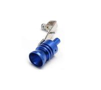 (L-blue)Car modified exhaust pipe Turbo imitation generator Turbo whistle Motorcycle accessories