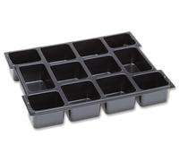 L-BOXX 1000010126 - Bandeja para piezas pequeñas (12 huecos, 102), color negro