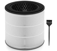 L/c Filtro HEPA de repuesto para purificador de aire Philips Serie 800 FY0293/30-FY0194 / 30 - compatible con AC0830/10, AC0820 / 30, AC0819/10 (paquete de 1 filtro y 1 cepillo de limpieza)