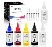 L&C Tinta DTF, tinta DTF para Epson xp15000 DTF recambio de tinta de transferencia para et-8550 D570 l1800 R1390 xp15000 L805 todas las impresoras DTF, juego de 6 tintas de impresión de transferencia
