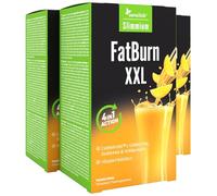 L-Carnitina 1000 mg, Yerba Mate 1000 mg, Guarana 700 mg y Vitamina B3 80 mg por Porción - Termogenico - FatBurn XXL, Slimmium de Sensilab