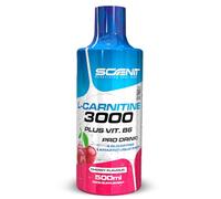 L Carnitina 3000 - L Carnitina Liquida 500 ml - Carnitina Liquida 3000 (1 bote de 500 ml) (Cereza)