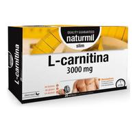 L-Carnitina 3000 mg con Cromo - Vegana Sin Azúcar - 20 Ampollas DietMed