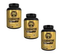 L-Carnitina 750 mg Pack 3 x 60 Cápsulas GoldNutrition