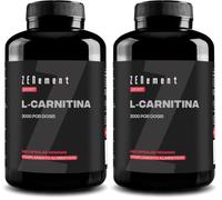 L-Carnitina L-Tartrato 3000 mg - Alta Absorción - 180 Cápsulas Veganas (Paquete de 2)