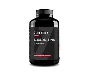 L-Carnitina L-Tartrato 3000 mg - Alta Absorción - 180 Cápsulas Veganas | Suplemento Deportivo - Estilo de Vida Activo - Sin Aditivos, Sin Gluten - 2-4 Cápsulas al Día, 45 Días - Zenement