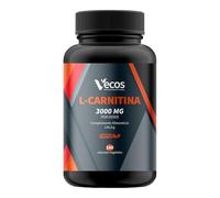 L-Carnitina Pura 3000 mg | Mejora la Energía, Resistencia, el Rendimiento Deportivo y la Metabolización Eficiente de las Grasas | Quemagrasas | 160 Cápsulas Vegetales