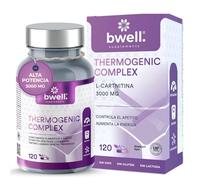 L-Carnitina Quemagrasas Potente Formula Avanzada y Extractos Vegetales 120 Capsulas + Favorece Control apetito y Metabolismo Activo Thermogenic Complex con Sinetrol Xpur ermogénico | Bwell Supplements