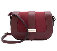 L.CREDI Bolso de la compra para mujer PETRINA, burdeos, Mittelgroße