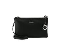 L.CREDI Bolso de hombro 'Ella' negro / plata One Size negro / plata
