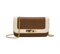 L.Credi Melissa Bolsa de hombro 23 cm marrón