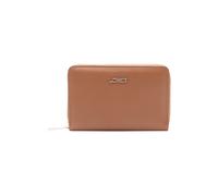 L.CREDI Perla Cartera Bloqueo RFID 16 cm marrón