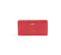 L.CREDI Perla Cartera Bloqueo RFID 19 cm rojo