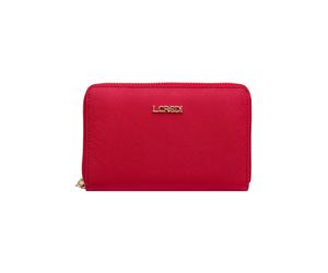 L.CREDI Poema Cartera Bloqueo RFID 15 cm rojo