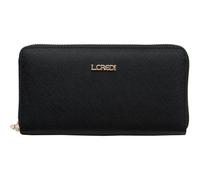 L.Credi Poema Zip Around Wallet Black