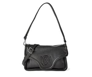 L.Credi Rhonda Bolsa de hombro 25 cm negro