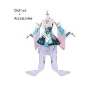(L) Disfraz de cosplay de Onmyoji Hatsune Miku, personaje virtual de dibujos animados de moda
