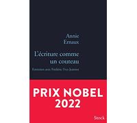L ECRITURE COMME UN COUTEAU: Entretien avec Pierre-Yves Jeannet