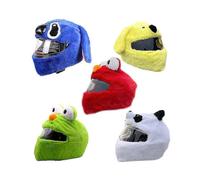 (L,Elmo red)Motorcycle Helmet Hat Christmas Cap Gift Cover Motorbike Funny Heeds Crazy Case Crash For Outdoor Personalized Full Helmets