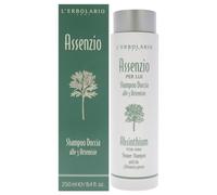 L 'erbolario Absinthium para él champú de ducha con tres Artemisa especies